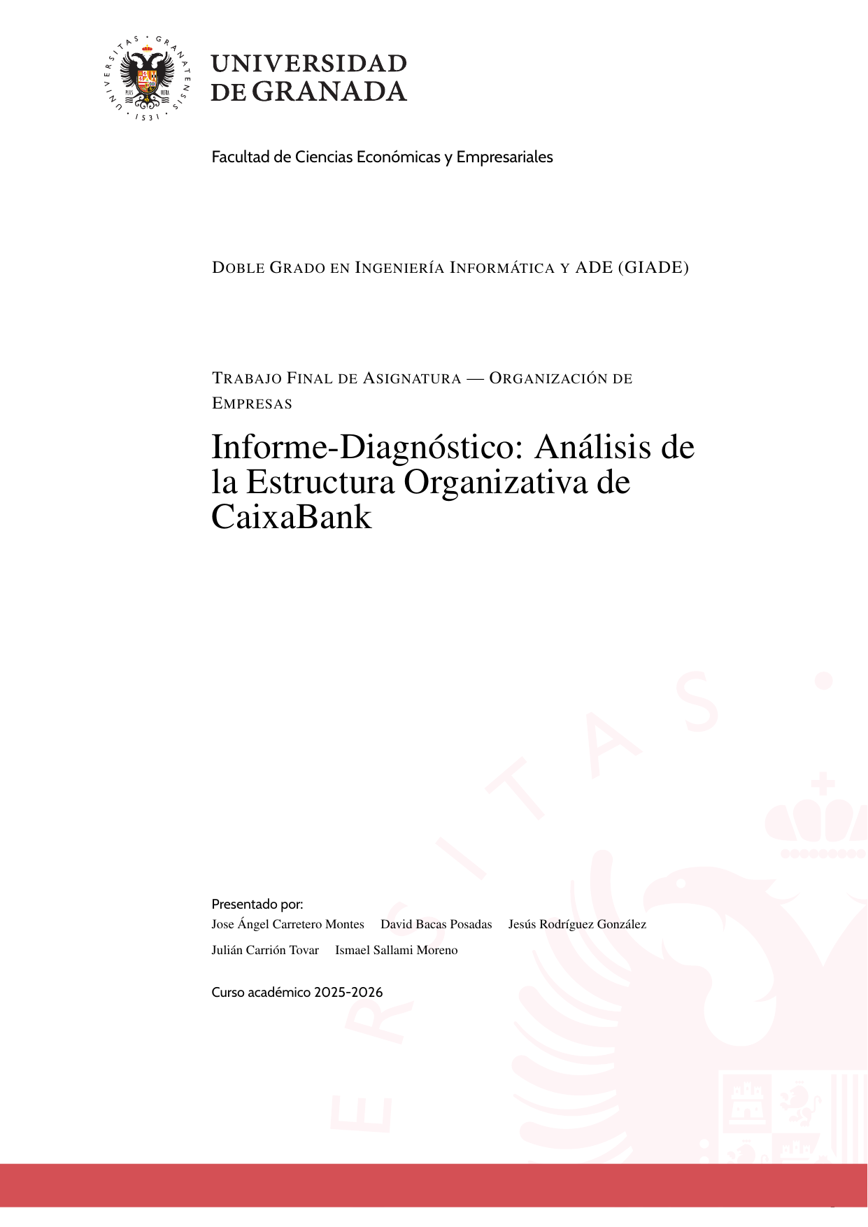 Organización CaixaBank