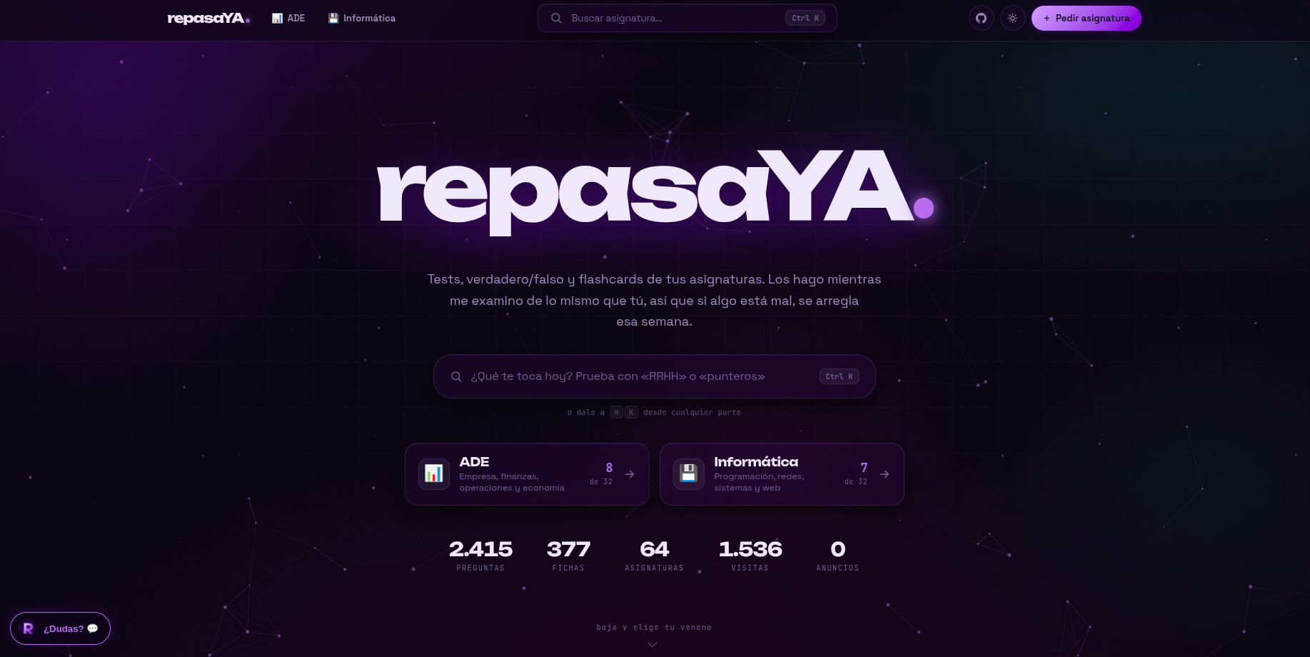 repasaYA Platform